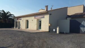 devanture du funerarium